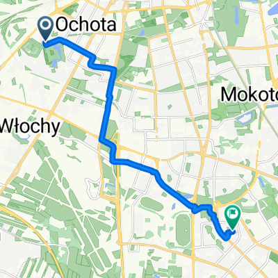 Filipinki, Warszawa do Zamiany, Warszawa