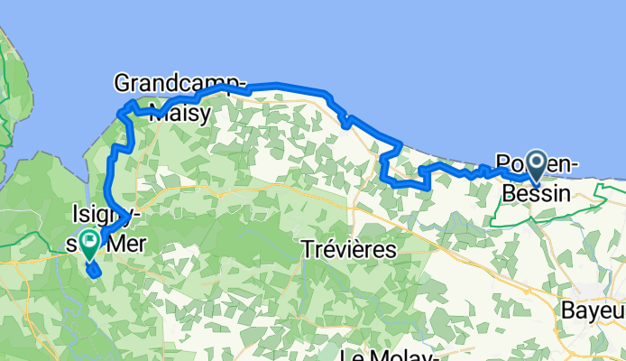 Port en Bessin bis Isigny