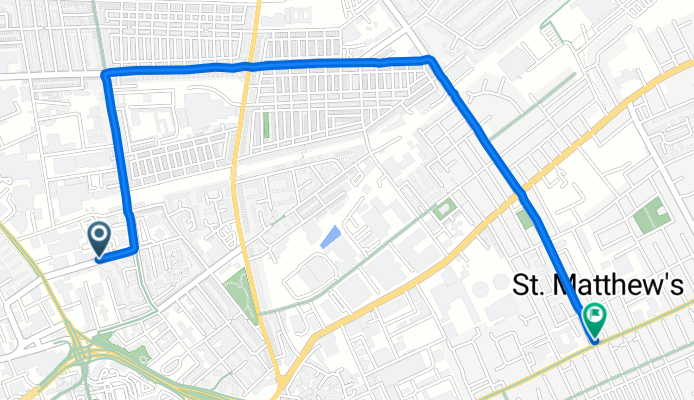 Melling Street to Scotforth Road