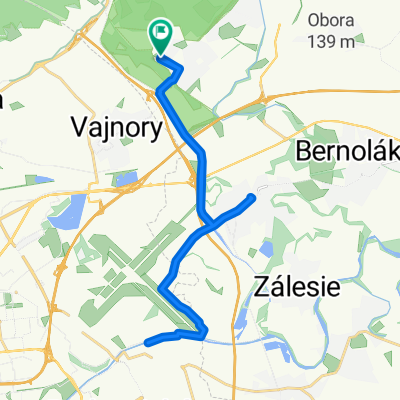 Platanová, Chorvátsky Grob až Platanová, Chorvátsky Grob