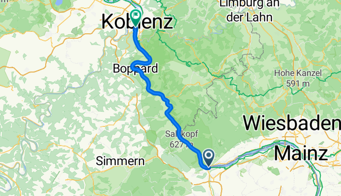 Bingen am Rhein - Koblenz