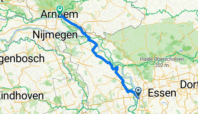 Von Duisburg bis Arnhem