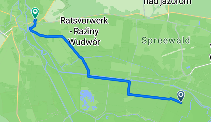 Straße Ohne Straßennamen nach Zum Kanal