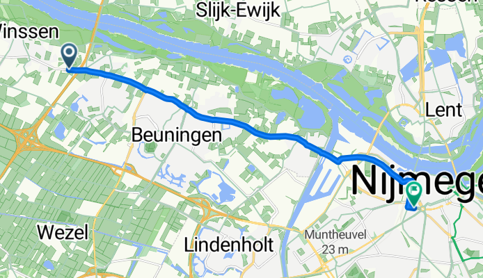 Beuningen - Nijmegen