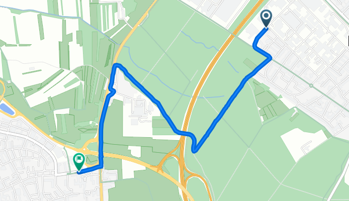 Landsteinerstraße nach An der Winkelwiese