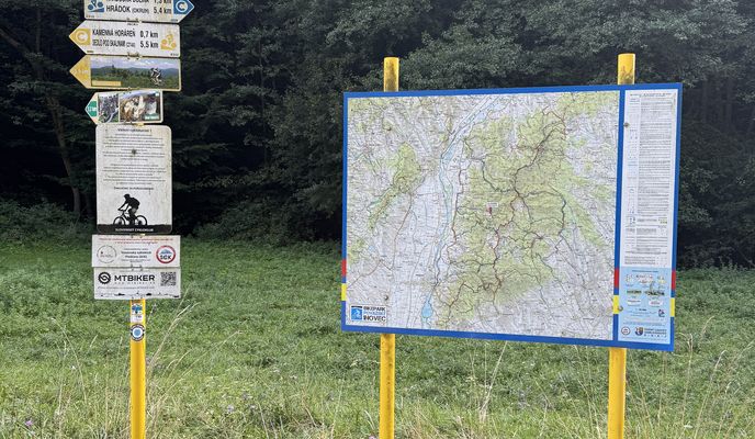 Photo 2 of the Bikemap route "Horňákova kopanica" Photo 2 of the Bikemap route "Horňákova kopanica"