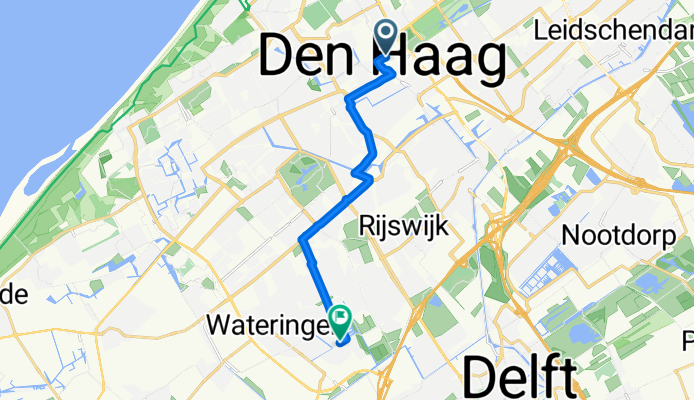 Doelenstraat, Den Haag naar Middenweg, Den Haag