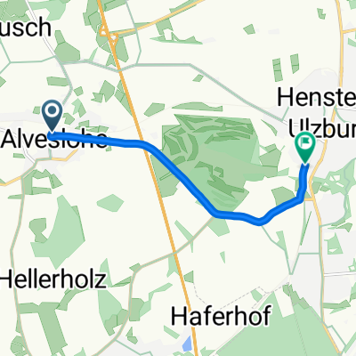 K104 nach Neubrandenburger Straße
