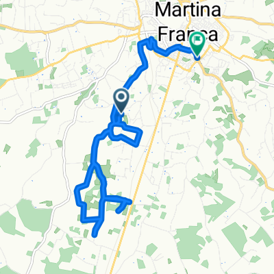 Strada Pergolo, Martina Franca a Via Maria d'Enghien, Martina Franca