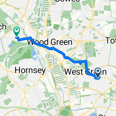 Bedford Road (Stop M) to Victoria Road