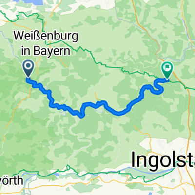 Von Treuchtlingen bis Kipfenberg