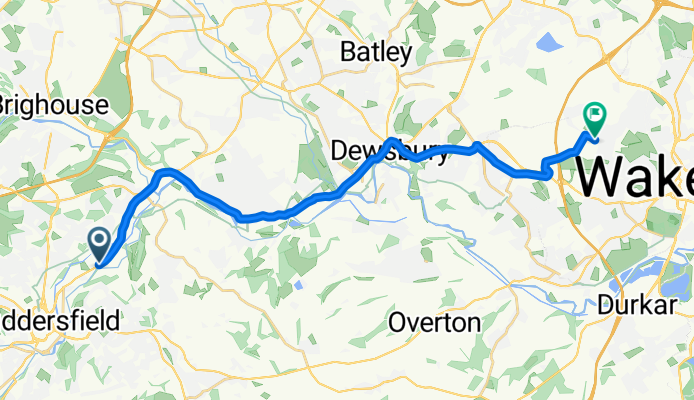 Leeds Road, Huddersfield to Lindale Mount, Wakefield