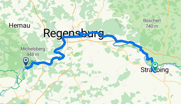 Von Kelheim bis Straubing