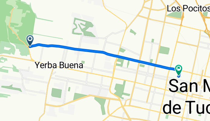 RP339, Yerba Buena a Paso de los Andes, Municipalidad de San Miguel De Tucuman