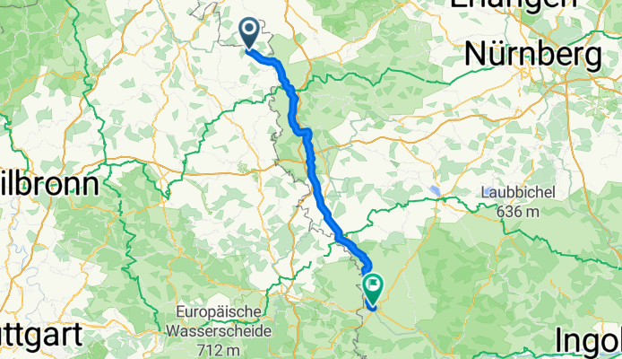 Creglingen - Nördlingen