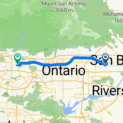 Route to Cypress Street