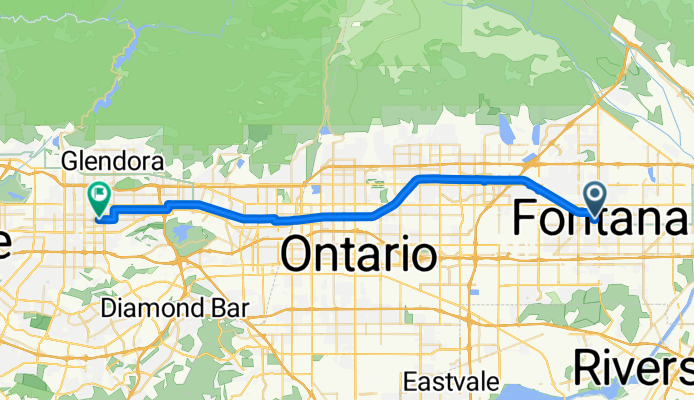 Route to Cypress Street