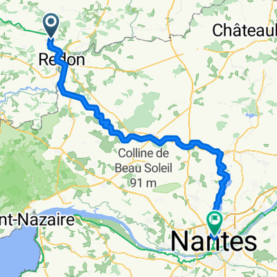 Saint-Vincent-sur-Oust - Nantes