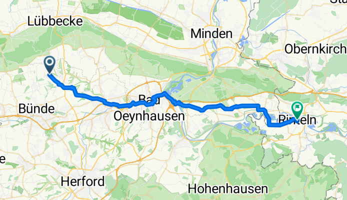 Kirchlengern - Rinteln