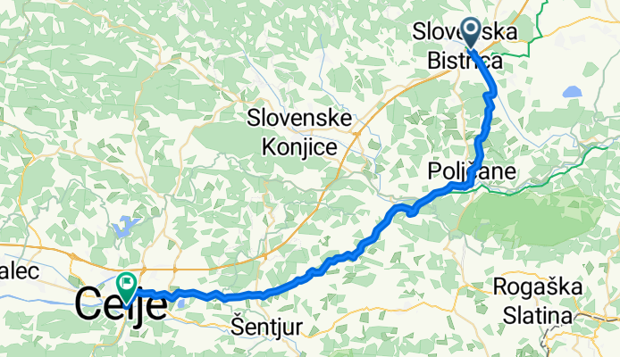 Slovenska Bistrica - Celje