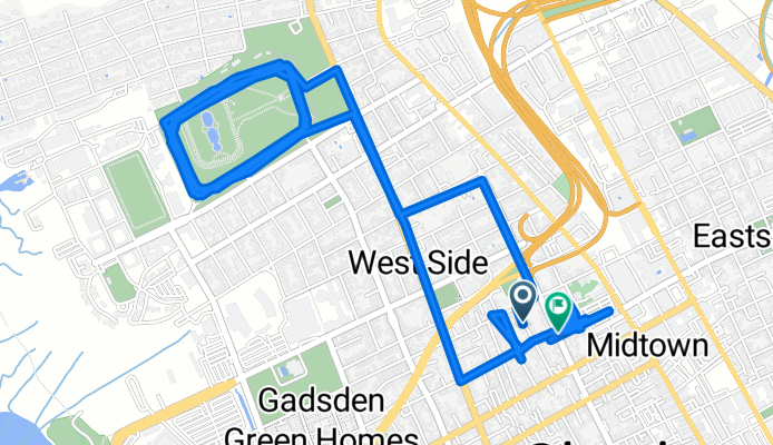 Ashe Street to Ashe Street