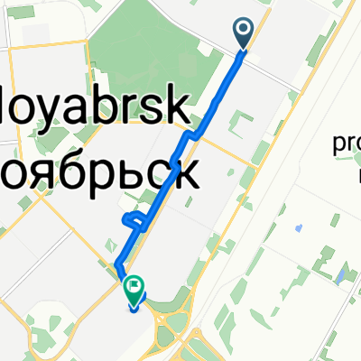 От Советская улица до Магистральная улица 55а