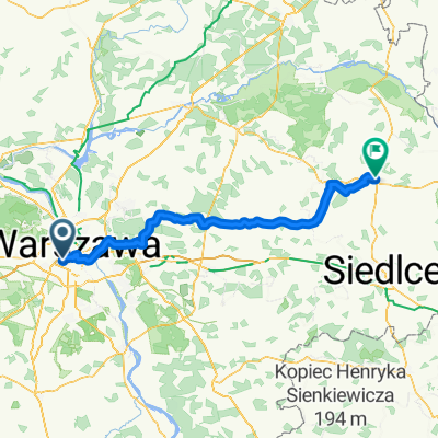 W Korotyńskiego, Warszawa do Wolności, Sokołów Podlaski