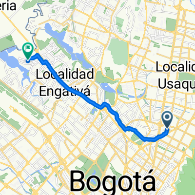 Avenida Calle 100, Bogotá a Carrera 119, Bogotá
