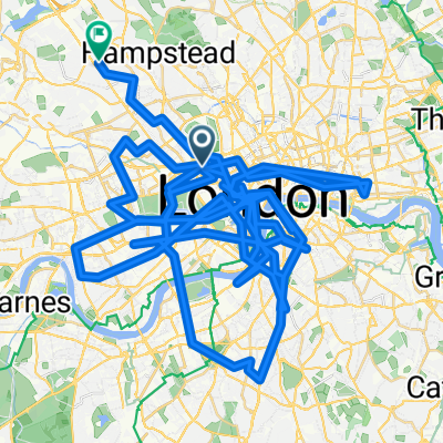 Baker Street, London to Skardu Road, London