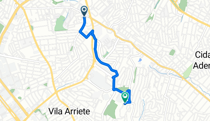 De Avenida Sargento Geraldo Sant'Ana a Rua Canuto Borelli