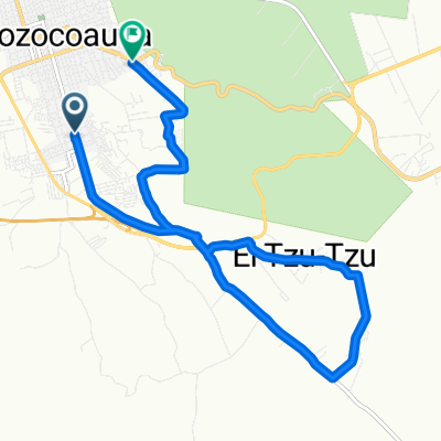 Calle 1a. Oriente Sur, Ocozocoautla de Espinosa a Boulevard Juan Sabines Guerrero, Ocozocoautla de Espinosa