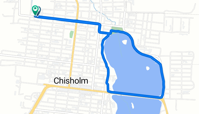 Seventh Ave NW, Chisholm to Seventh St NW, Chisholm