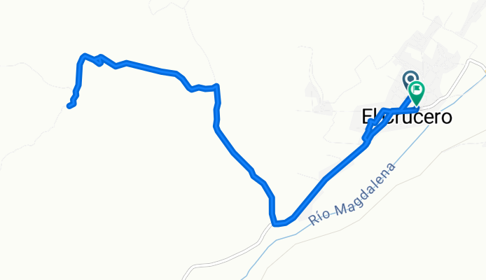 De Calle El Álamo a Calle El Álamo