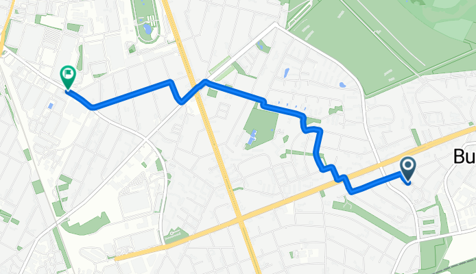 Drusenheimer Weg, Berlin nach Daimlerstraße, Berlin