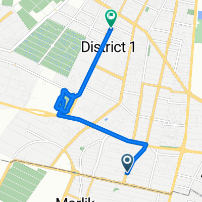 Moderate route