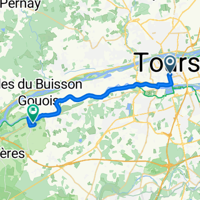 Rue de l'Élysée, Tours to Le Châtelard, Villandry