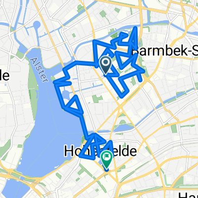 Beethovenstraße, Hamburg nach Lübecker Straße, Hamburg