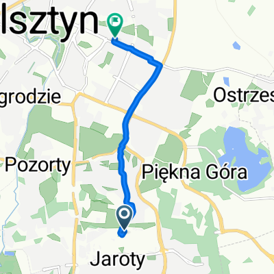 Jana Boenigka 34A do aleja Marszałka Józefa Piłsudskiego