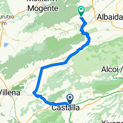 From Castalla to Ontinyent (Casa de Vitalidad)
