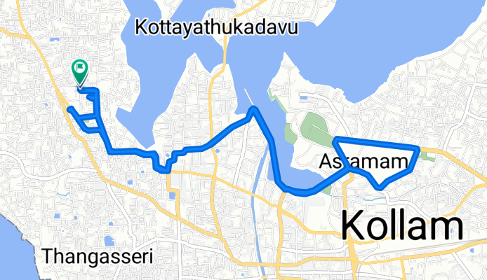 Manalil Road to Manalil Road