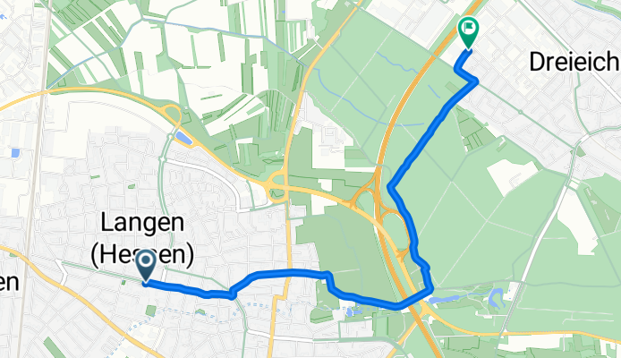 Bahnstraße nach Landsteinerstraße