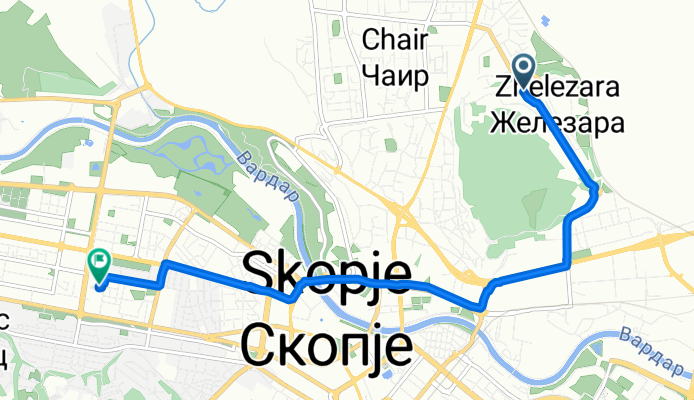 Zenička, Skopje to Drezdenska, Skopje