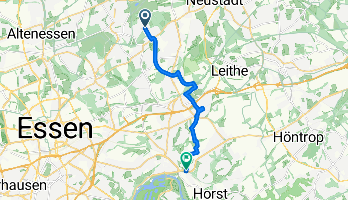 Beisenstraße nach Bochumer Landstraße