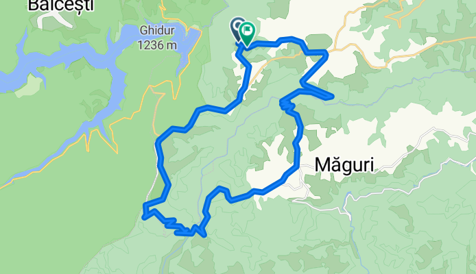 Mărișel Bike Park – Forest Path and Stream loop from Mărișel