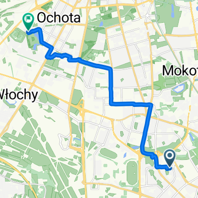 Zamiany, Warszawa do Kukiełki, Warszawa