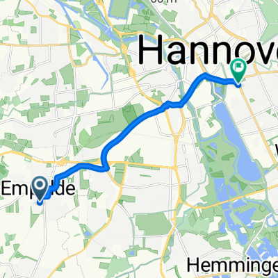 Stöttebrügger Straße nach Hildesheimer Straße