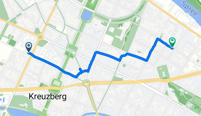 Ritterstraße, Berlim a Wrangelstraße, Berlim