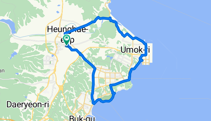 제3코스장성동칠포경유