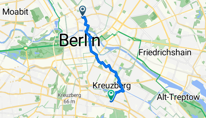 Tieckstraße, Berlin nach Fichtestraße, Berlin
