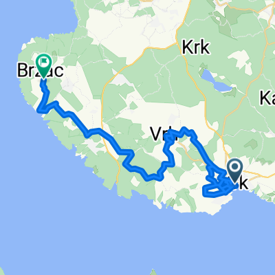 Ulica Josipa Juraja Strossmayera to Brzac